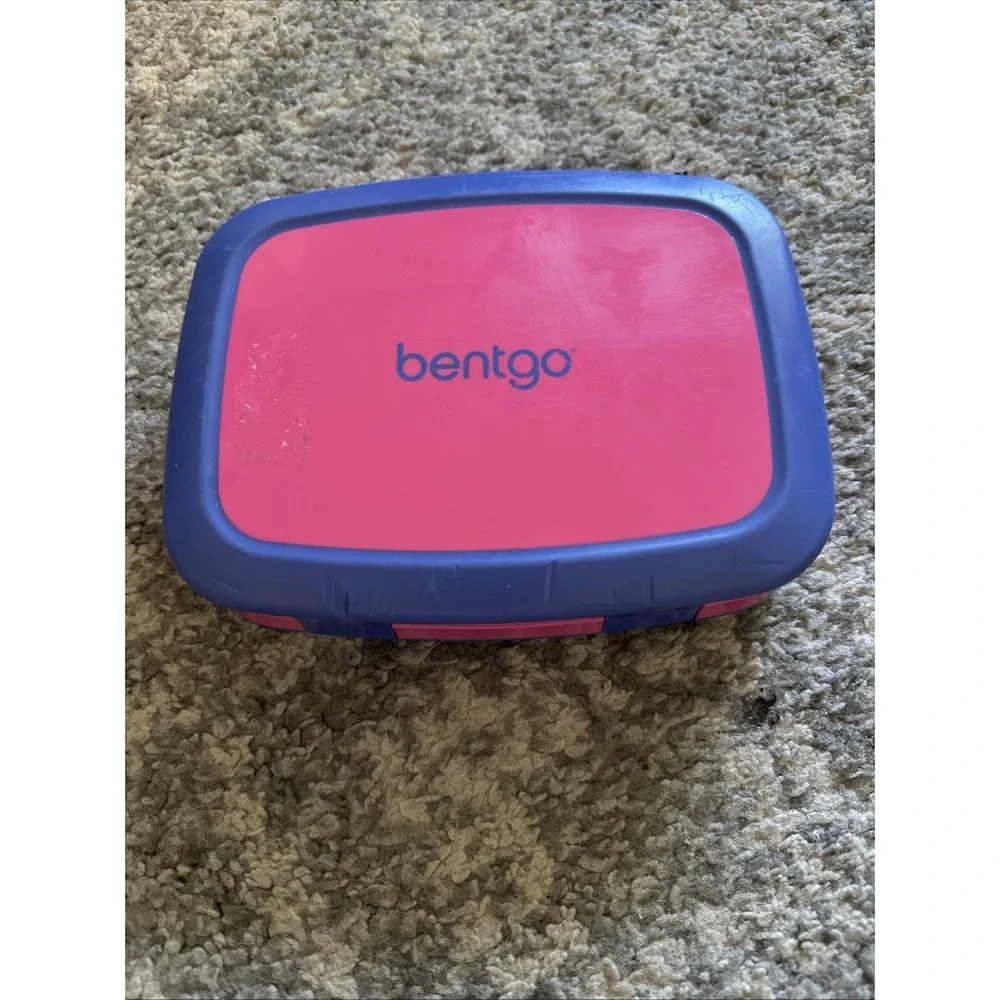 Bentgo Kids Bento Style Lunch Box Pink Purple